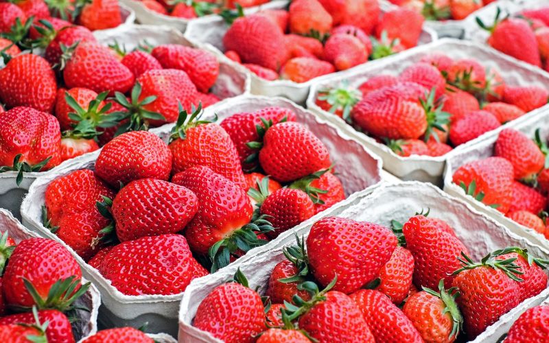 知名美食部落客分享買草莓的秘訣(示意圖)。   圖：取自 pixabay 