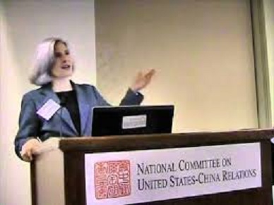 美國著名台灣專家，戴維森學院的任雪麗 (Shelley Rigger) 教授。   圖 : 翻攝自youtube