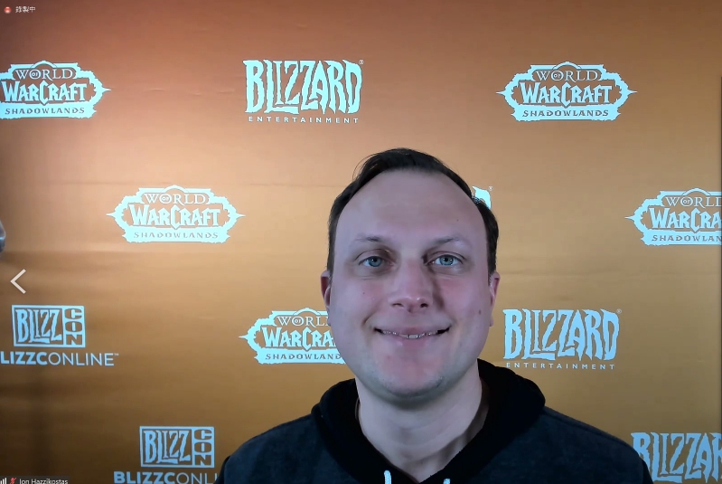 《魔獸世界》遊戲總監Ion Hazzikostas 與美術總監Ely Cannon稍早接受視訊聯訪，談及9.1版本全新內容。   圖：暴雪娛樂提供