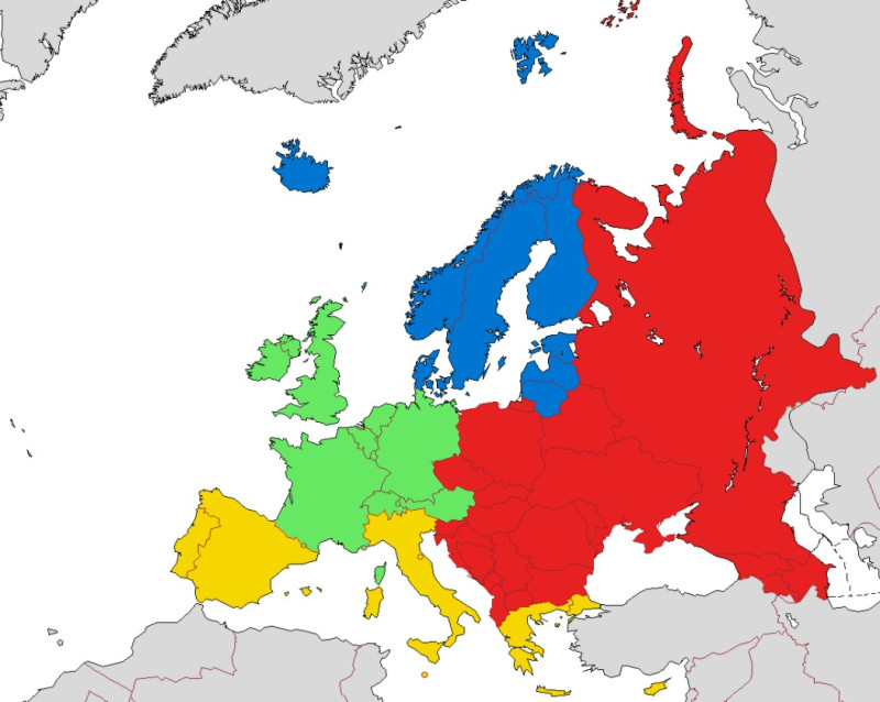歐洲一些國家對中國主導的「17 + 1」峰會興趣缺缺，立陶宛、拉脫維亞、愛沙尼亞、斯洛凡尼亞、羅馬尼亞和保加利亞更是只有部長級代表出席。   圖/維基百科
