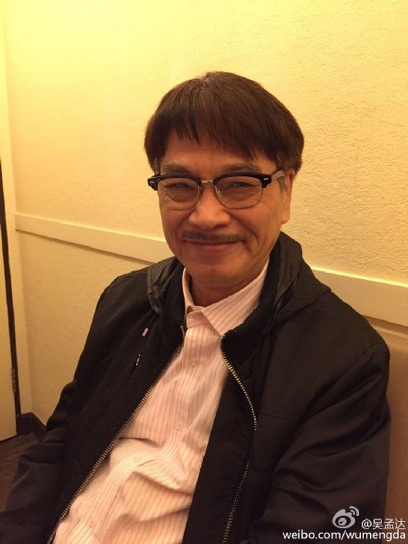 香港知名演員吳孟達因肝癌病逝，享壽70歲。   圖：翻攝自吳孟達微博
