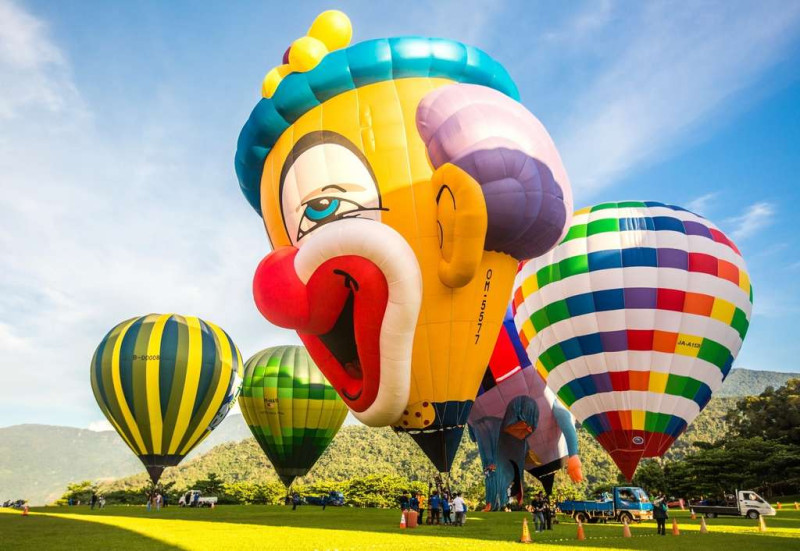 2021台灣國際熱氣球嘉年華將於今(110)年7月3日至8月8日在鹿野高台登場。   圖：取自台東觀光旅遊網