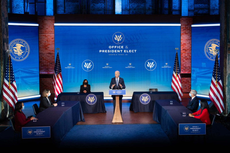 美國總統拜登矢言「修復和振興」與歐盟間關係。   圖：翻攝自Joe Biden臉書