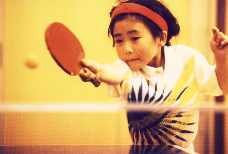 從3歲就接觸桌球的小愛，是日本國民一路看著長大的「國民女兒」。   圖：翻攝自福原愛臉書
