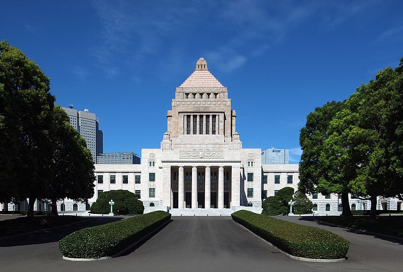 日本國會議事堂。   圖：Wiiii提供／版權規定：CC BY-SA 3.0