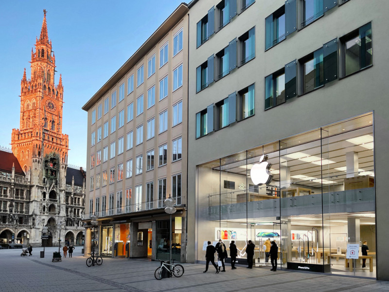 蘋果計劃在德國慕尼黑設立全歐洲最大的晶片研發中心。   圖：翻攝自Apple