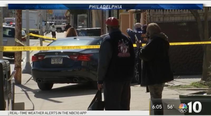 賓州費城爆發槍擊事件，造成1人死5傷。   圖/翻攝自NBC10 Philadelphia