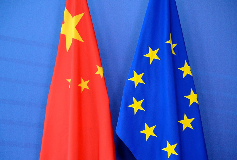 歐盟將矛頭對準中國。   圖：翻攝自人民日報
