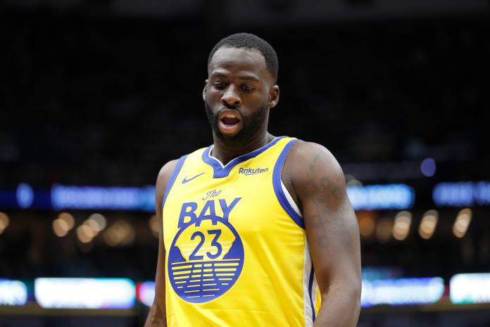 金州勇士大前鋒Draymond Green（格林）。   圖：取自美聯社／達志影像