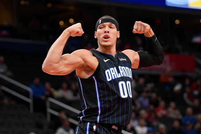 奧蘭多魔術前鋒Aaron Gordon。   圖：取自美聯社／達志影像