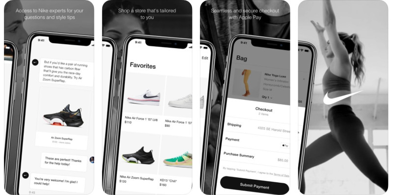 新疆棉議題持續延燒，Nike的App在中國的手機應用程式商店上慘遭下架。   圖：取自蘋果應用程式商店