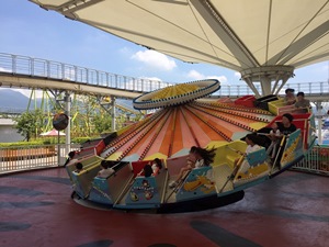 兒童新樂園遊樂設施—小飛龍。   圖：取自兒童新樂園官網