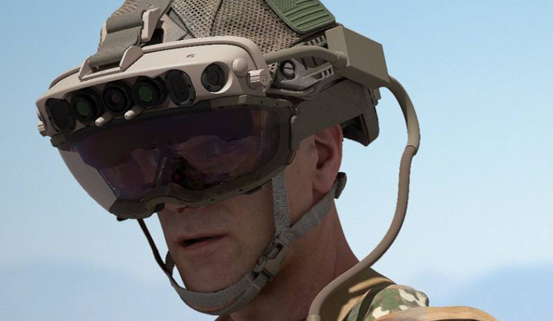 微軟拿下美軍219億美元的訂單，將協助生產AR頭戴裝置。   圖：翻攝自Microsoft