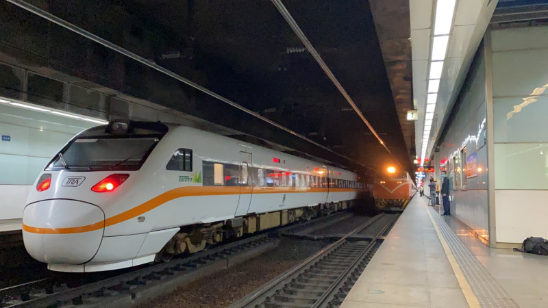 今日上午台鐵405次太魯閣號在宜蘭武塔車站發生事故（示意圖）。   圖：台鐵／提供