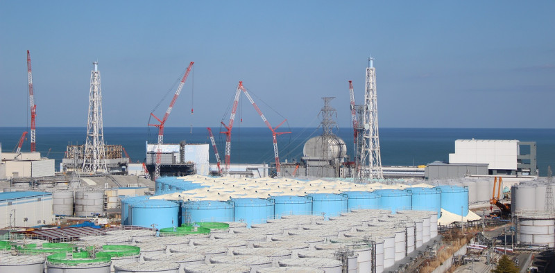 日本政府今（13）日決議將福島第一核電廠核廢水排入太平洋，「綠色和平」表示，此舉已傷害日本及鄰近地區的人權，也違反國際公約。   圖：翻攝自東京電力公司官網