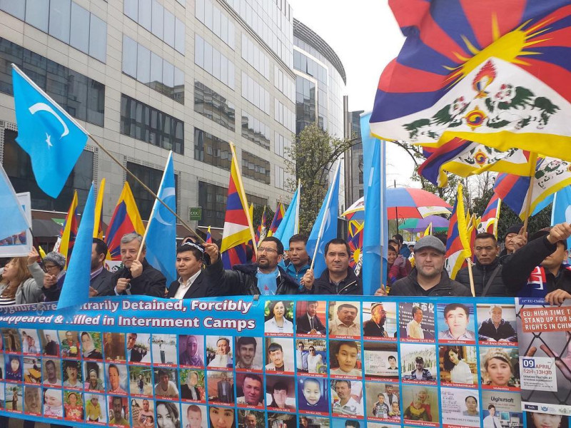 新疆棉議題延燒，世界維吾爾代表大會主席艾沙近日痛批德國，至今不願公開批評中國政府的作法，淪為人權犯罪的幫兇。   圖：翻攝自World Uyghur Congress臉書粉專