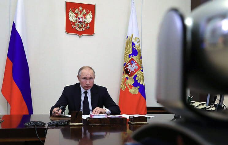 俄羅斯總統普亭日前警告外國不要在對俄關係上「跨越紅線」。   圖：翻攝自普亭臉書