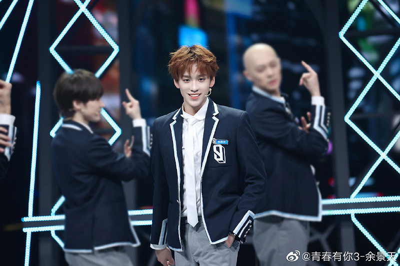 加拿大籍華裔歌手余景天宣布退賽《青春有你3》。   圖：翻攝自余景天微博