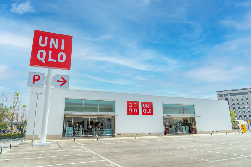 UNIQLO高雄最大店落腳高捷南岡山站旁。   圖：UNIQLO提供