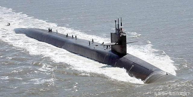 美國核子動力潛艦。   圖 : 翻攝自微信 / 頭條號