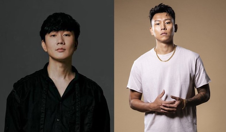 林俊傑（左）和瘦子（右）將共同角逐本屆金曲獎歌王寶座。   圖：翻攝自臉書