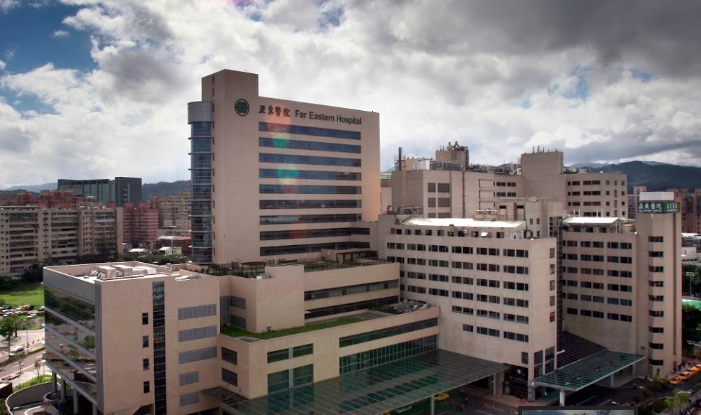 亞東醫院院內感染共有9人確診，1人死亡。   圖：翻攝Google map