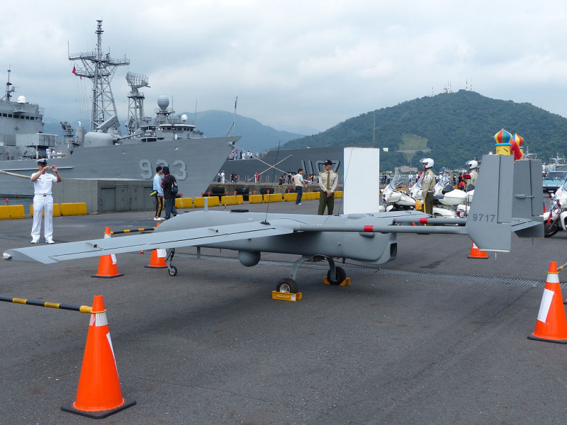 海軍海上戰術偵搜大隊主要裝備銳鳶無人機。   圖：翻攝維基百科/CC BY-SA 3.0