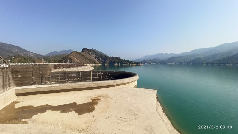 目前南化水庫蓄水率回升到82.8%，南水局表示，水庫可望在下週達滿庫。   圖：翻攝自台灣自來水公司第六區管理處臉書（資料照）