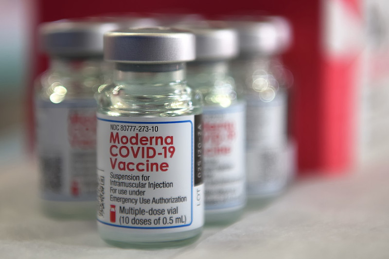 莫德納COVID‑19疫苗。   圖：翻攝維基百科/公有領域
