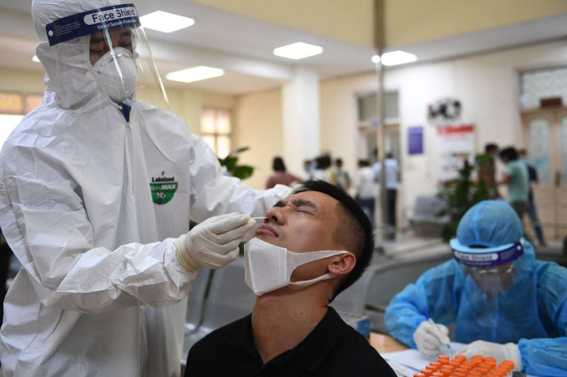 胡志明市自4月27日開始出現208例新冠肺炎確診病例。   圖 : 翻攝自環球時報
