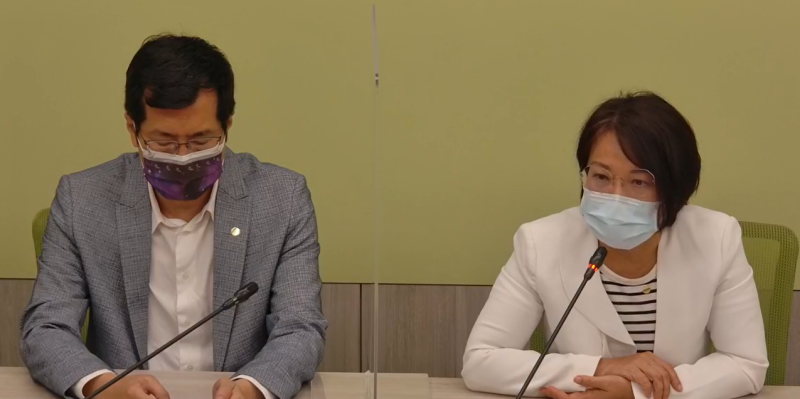 日本政府考慮提供AZ疫苗給台灣，立法院民進黨團今天(3日)表達感謝。   圖：民進黨團臉書