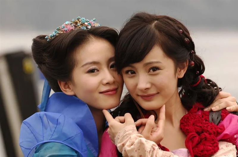 楊冪、劉詩詩、唐嫣2009年演出《仙劍奇俠傳3》成為經典。   圖：翻攝自微博