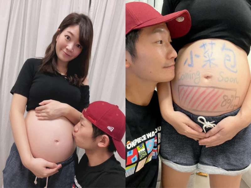 他在臉書透露老婆已懷孕30週，8月他就要當爸爸了。   圖：翻攝自臉書