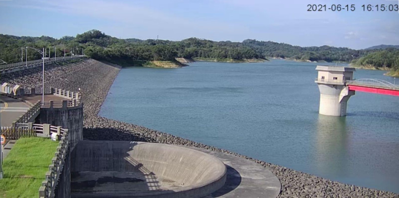 寶山、寶二水庫蓄水總計達2339萬噸，新竹地區放寬4項節水措施（圖為寶二水庫）。   圖：北水局／提供