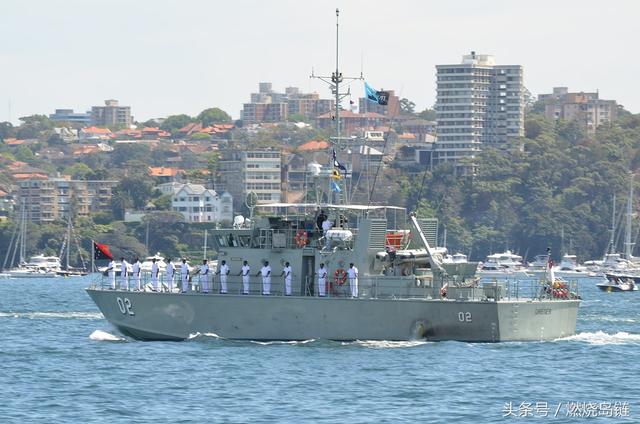 巴布亞紐幾內亞海軍太平洋論壇級巡邏艇。   圖：翻攝陸網頭條號/燃燒島鏈