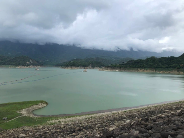 大雨挹注，台南4水庫合計蓄水量破2億6千萬噸。(圖為曾文水庫)   圖：南水局提供(資料照)