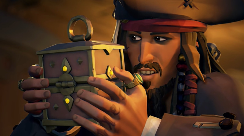 《盜賊之海》將與經典海盜電影《神鬼奇航》合作。   圖：翻攝自《盜賊之海》YouTube