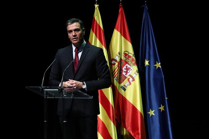 西班牙首相桑傑士21日宣布，將赦免9名從2017年加泰隆尼亞舉行獨立公投後，遭到逮捕拘禁的獨派人士。   圖：翻攝自西班牙政府官網