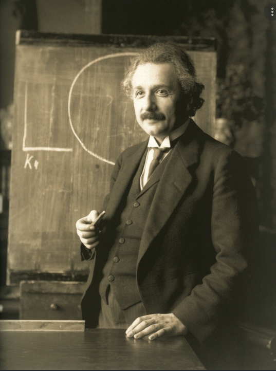 著名物理學家愛因斯坦。   圖 : 翻攝自維基百科(資料照)