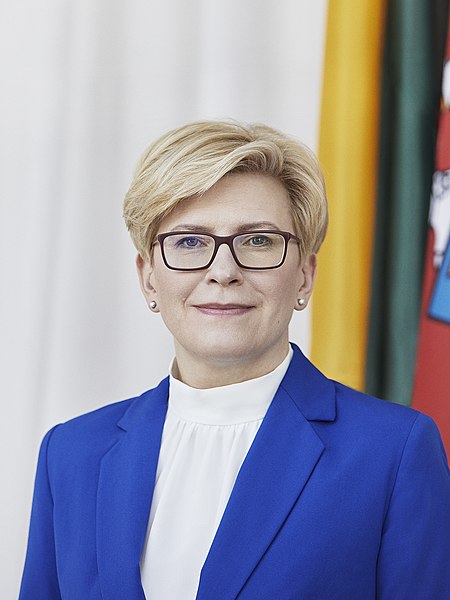 立陶宛總理席莫尼特（Ingrida Šimonytė）表示：「我們想送更多，但我們只能量力而為」   圖：翻攝維基／Rokasdarulis