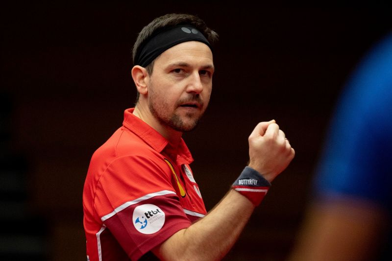 德國名將Timo Boll歐錦賽奪冠。   圖／美聯社／達志影像