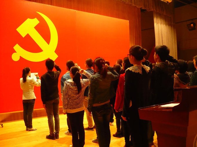 今年七月一日是中國共產黨成立一百周年的黨慶。   圖：翻攝人民日報臉書
