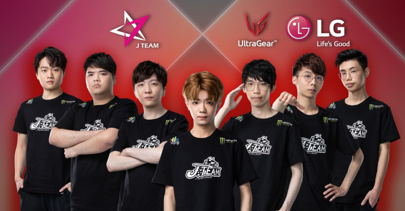 「LG UltraGear」成為臺北J Team的贊助合作夥伴。   圖：杰藝文創提供