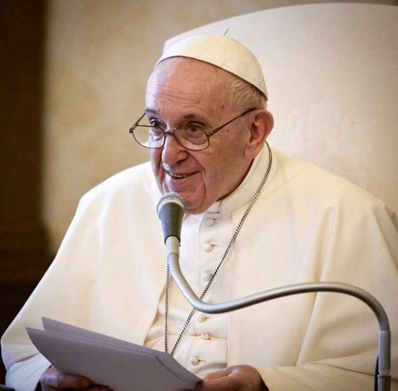 教宗方濟各（Pope Francis）。   圖：擷自franciscus／IG（資料照）