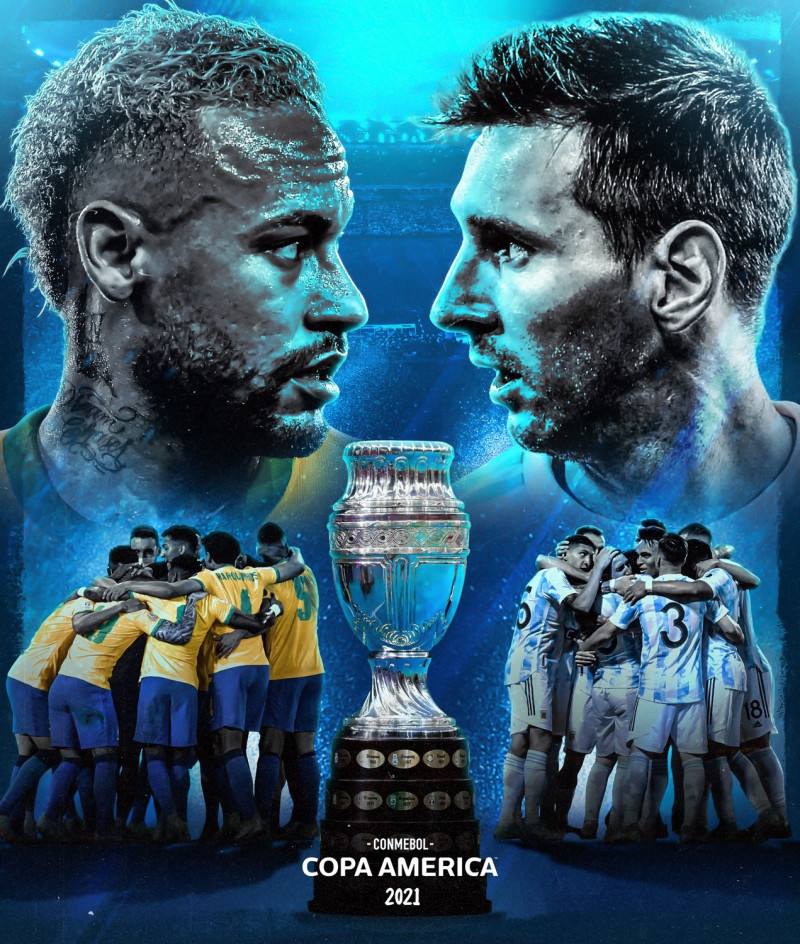 2021年美洲盃冠軍賽台北時間7月11日上午8時開踢。   圖/Copa América臉書粉專