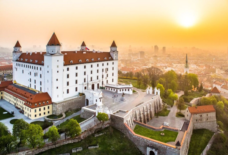 斯洛伐克布拉提斯拉瓦城堡（Bratislava hrad）   圖：擷自Slovakia. travel