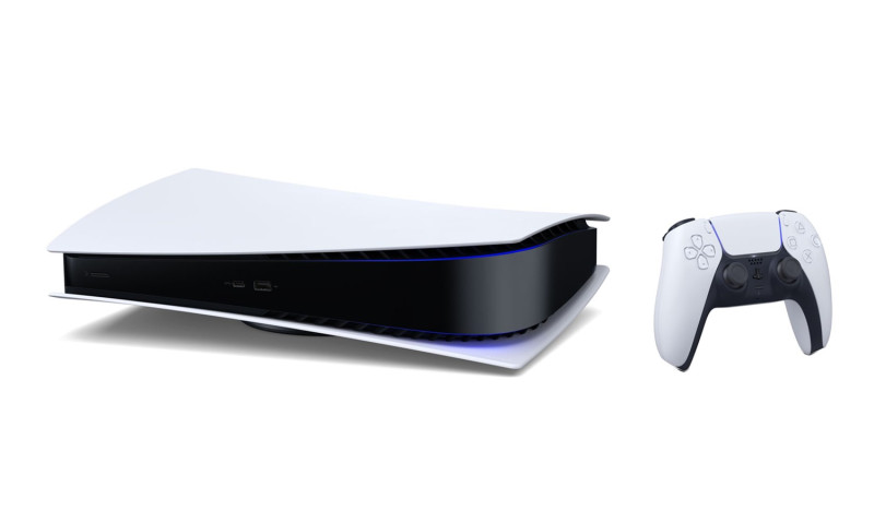 PS5數位版新機將比原版輕300公克。   圖：翻攝自索尼官網