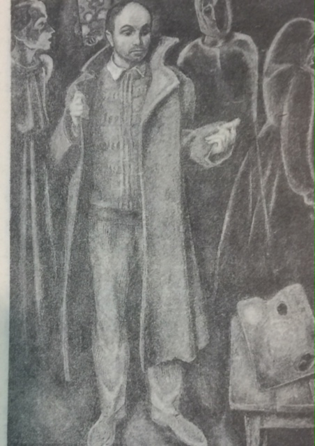 蘇聯．波普科夫《父親的軍大衣》   取自：《世界美術史》