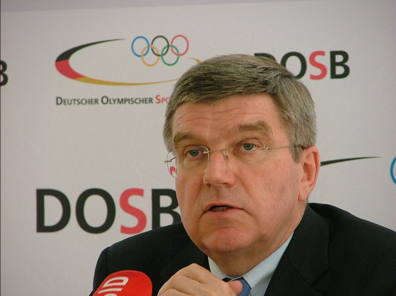國際奧會主席巴赫。   圖：翻攝自維基百科
