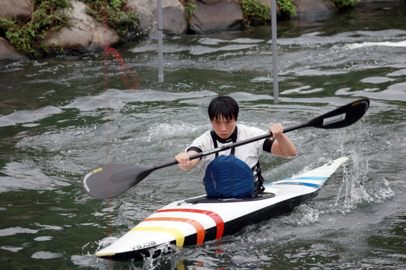 東京奧運台灣輕艇激流選手張筑涵。   張筑涵/提供